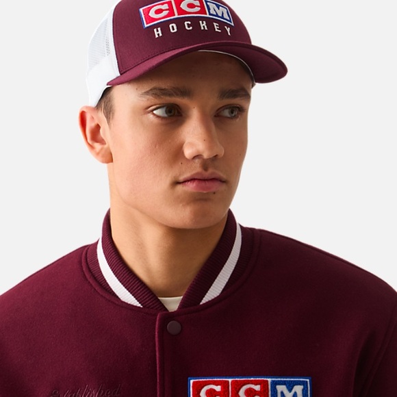 BNWT CCM Vintage Meshback Trucker Hat O/S - Picture 2 of 5